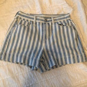 Pinstriped shorts